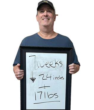 Client results — lose weight
